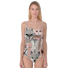 Fox Camisole Leotard  by DinkovaArt