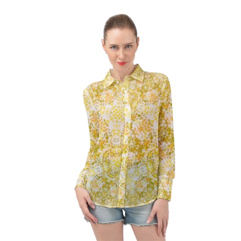 Ursulla Long Sleeve Chiffon Shirt | M3gallerystudio by m3galleryStudio