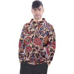 Abstract Flowers Men s Pullover Hoodie by DinkovaArt