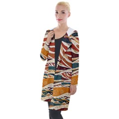 Tribal Collection 5 Hooded Pocket Cardigan by retrotoomoderndesigns