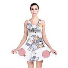Bluey, Bluey Merch, Bluey Pattern, Bluey Bluey, Bingo, Bluey Design, Bluey Dog Reversible Skater Dress by avitendut