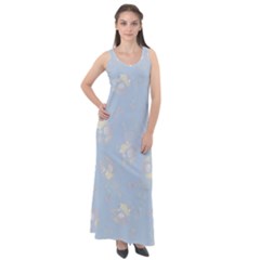 Bluey, Bluey Merch, Bluey Pattern, Bluey Bluey, Bingo, Bluey Design, Bluey Dog Sleeveless Velour Maxi Dress by avitendut