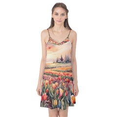 Tulips Field Tree Camis Nightgown  by Anend