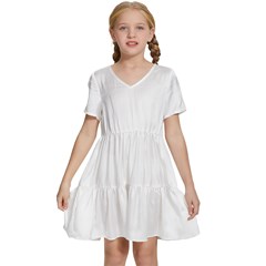 Kids  Short Sleeve Tiered Mini Dress Icon