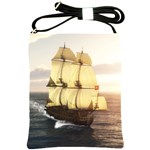 French Warship Shoulder Sling Bag Front