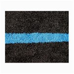 Black Blue Lawn Glasses Cloth (Small, Two Sided) Back