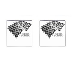 Winter Is Coming ( Stark ) 2 Cufflinks (square) by Lab80