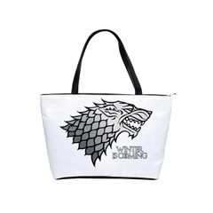 Winter Is Coming ( Stark ) 2 Large Shoulder Bag by Lab80