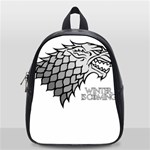 Winter is Coming ( Stark ) 2 School Bag (Small) Front