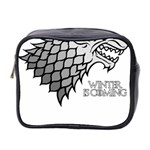 Winter is Coming ( Stark ) 2 Mini Travel Toiletry Bag (Two Sides) Front