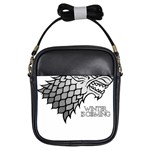 Winter is Coming ( Stark ) 2 Girl s Sling Bag Front