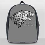 Winter is coming School Bag (XL) Front