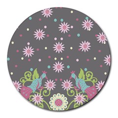 Extinct Birds 8  Mouse Pad (round) by Contest1702305