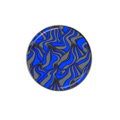 Foolish Movements Blue Golf Ball Marker (for Hat Clip) by ImpressiveMoments