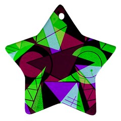 Modern Art Star Ornament by Siebenhuehner