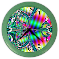 Modern Art Wall Clock (color) by Siebenhuehner