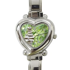 Balance Heart Italian Charm Watch  by Siebenhuehner