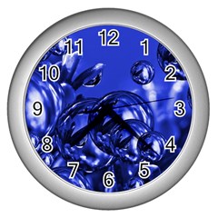 Magic Balls Wall Clock (silver) by Siebenhuehner