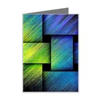 Modern Art Mini Greeting Card Left