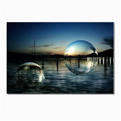 Magic Balls Postcard 4 x 6  (10 Pack) by Siebenhuehner