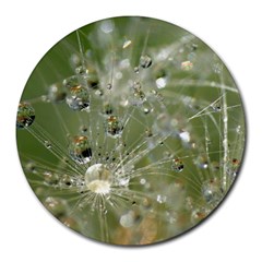 Dandelion 8  Mouse Pad (round) by Siebenhuehner