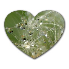 Dandelion Mouse Pad (heart) by Siebenhuehner