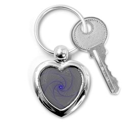 Hypnotisiert Key Chain (heart) by Siebenhuehner