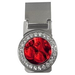 Red Bubbles Money Clip (cz) by Siebenhuehner