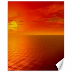 Sunset Canvas 11  X 14  (unframed) by Siebenhuehner