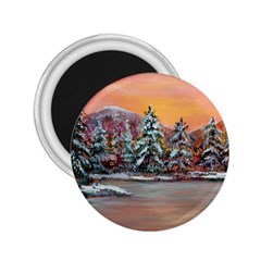  jane s Winter Sunset   By Ave Hurley Of Artrevu   2 25  Magnet by ArtRave2