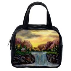 Brentons Waterfall - Ave Hurley - Artrave - Classic Handbag (one Side) by ArtRave2