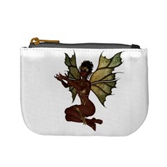 Faerie Nymph Fairy With Outreaching Hands Coin Change Purse by goldenjackal