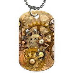 Steampunk Dog Tag (one Sided) by Ancello