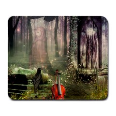 Last Song Large Mouse Pad (rectangle) by Ancello