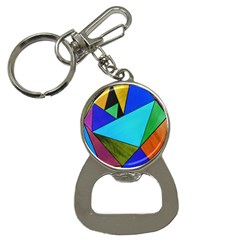 Abstract Bottle Opener Key Chain by Siebenhuehner