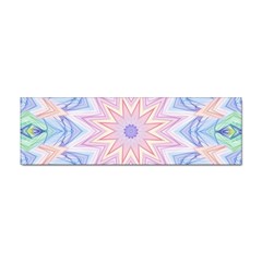 Soft Rainbow Star Mandala Bumper Sticker 10 Pack by Zandiepants