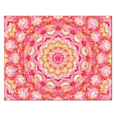 Yellow Pink Romance Jigsaw Puzzle (rectangle) by Zandiepants