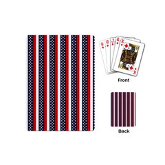 Patriot Stripes Playing Cards (mini) by StuffOrSomething