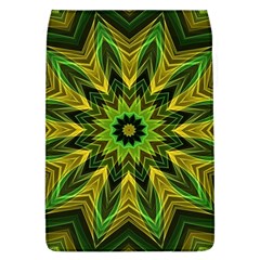 Woven Jungle Leaves Mandala Removable Flap Cover (large) by Zandiepants