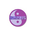 Yin & Yang Of Chronic Pain Golf Ball Marker 4 Pack Front