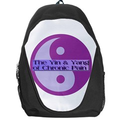 Yin & Yang Of Chronic Pain Backpack Bag by FunWithFibro