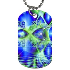 Irish Dream Under Abstract Cobalt Blue Skies Dog Tag (one Sided) by DianeClancy