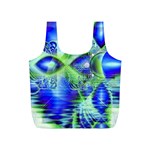 Irish Dream Under Abstract Cobalt Blue Skies Reusable Bag (S) Back