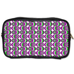 Retro Travel Toiletry Bag (one Side) by Siebenhuehner