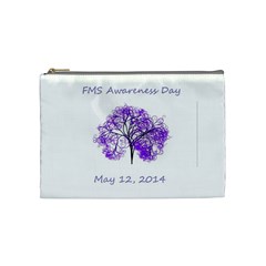 Fms Awareness 2014 Cosmetic Bag (medium) by FunWithFibro