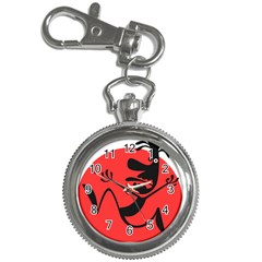 Running Man Key Chain Watch by StuffOrSomething