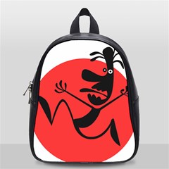 Running Man School Bag (small) by StuffOrSomething