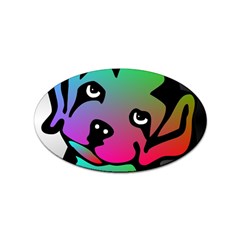 Dog Sticker 10 Pack (oval) by Siebenhuehner