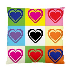 Hearts Cushion Case (single Sided)  by Siebenhuehner