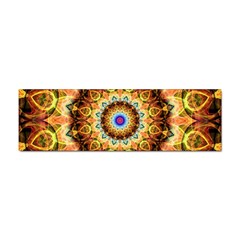 Ochre Burnt Glass Bumper Sticker by Zandiepants